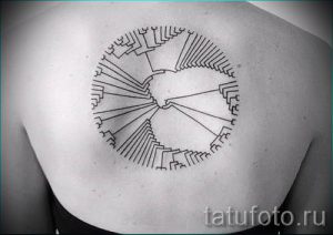 Фото тату круг для статьи про значение татуировки с кругом - tatufoto.ru - 24