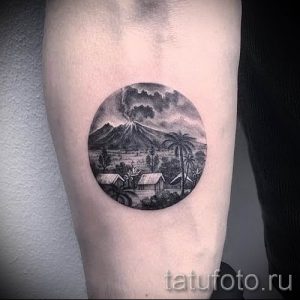 Фото тату круг для статьи про значение татуировки с кругом - tatufoto.ru - 25