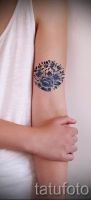 Фото тату круг для статьи про значение татуировки с кругом — tatufoto.ru — 34