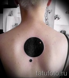 Фото тату круг для статьи про значение татуировки с кругом - tatufoto.ru - 35
