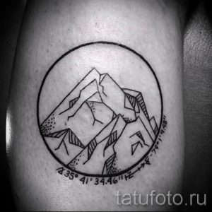 Фото тату круг для статьи про значение татуировки с кругом - tatufoto.ru - 43