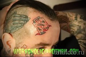 Фото тату лезвие - примеры для статьи про значение лезвия в тату - tatufoto.ru - 9
