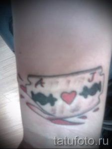 Фото тату лезвие - примеры для статьи про значение лезвия в тату - tatufoto.ru - 34