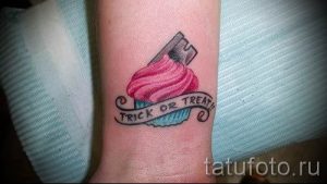 Фото тату лезвие - примеры для статьи про значение лезвия в тату - tatufoto.ru - 36