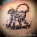 Фото тату обезьяна как пример для статьи про значение татуировки - tatufoto.ru - 17