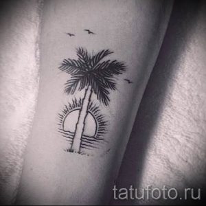 Фото тату пальма для статьи про значение татуировки пальма - tatufoto.ru - 1