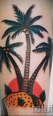 Фото тату пальма для статьи про значение татуировки пальма — tatufoto.ru — 5