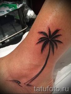Фото тату пальма для статьи про значение татуировки пальма - tatufoto.ru - 7