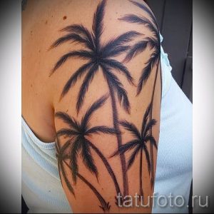 Фото тату пальма для статьи про значение татуировки пальма - tatufoto.ru - 9