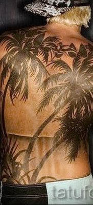 Фото тату пальма для статьи про значение татуировки пальма — tatufoto.ru — 12