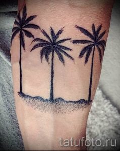Фото тату пальма для статьи про значение татуировки пальма - tatufoto.ru - 15