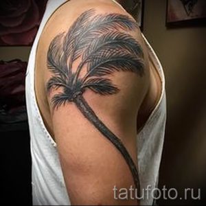 Фото тату пальма для статьи про значение татуировки пальма - tatufoto.ru - 18