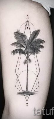 Фото тату пальма для статьи про значение татуировки пальма — tatufoto.ru — 21