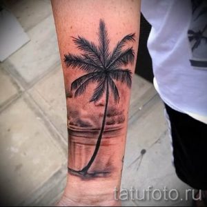 Фото тату пальма для статьи про значение татуировки пальма - tatufoto.ru - 24