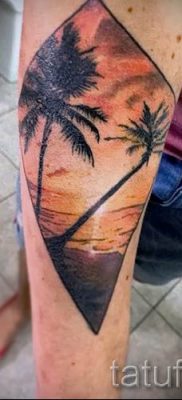 Фото тату пальма для статьи про значение татуировки пальма — tatufoto.ru — 25