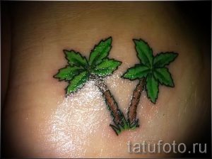 Фото тату пальма для статьи про значение татуировки пальма - tatufoto.ru - 27