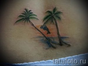 Фото тату пальма для статьи про значение татуировки пальма - tatufoto.ru - 28