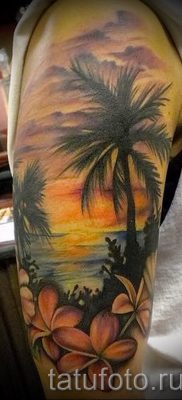 Фото тату пальма для статьи про значение татуировки пальма — tatufoto.ru — 30