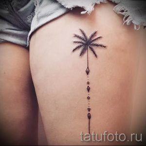 Фото тату пальма для статьи про значение татуировки пальма - tatufoto.ru - 37
