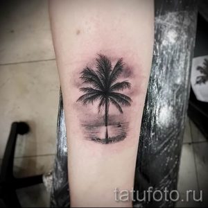 Фото тату пальма для статьи про значение татуировки пальма - tatufoto.ru - 40
