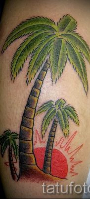 Фото тату пальма для статьи про значение татуировки пальма — tatufoto.ru — 43
