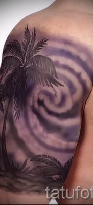 Фото тату пальма для статьи про значение татуировки пальма — tatufoto.ru — 46