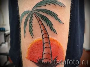 Фото тату пальма для статьи про значение татуировки пальма - tatufoto.ru - 47