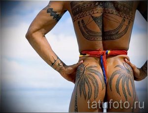 Фото тату пальма для статьи про значение татуировки пальма - tatufoto.ru - 48