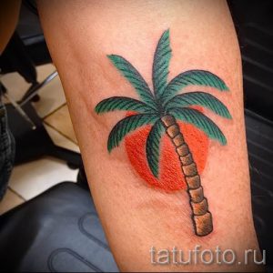 Фото тату пальма для статьи про значение татуировки пальма - tatufoto.ru - 54