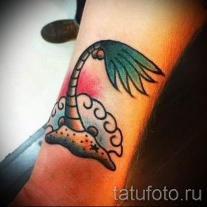 Фото тату пальма для статьи про значение татуировки пальма - tatufoto.ru - 55