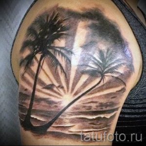 Фото тату пальма для статьи про значение татуировки пальма - tatufoto.ru - 56