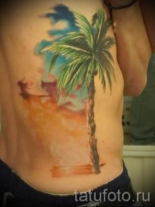 Фото тату пальма для статьи про значение татуировки пальма - tatufoto.ru - 58
