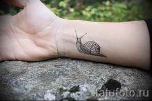 Фото тату ракушка для статьи про значение ракушки в татуировке - tatufoto.ru - 27