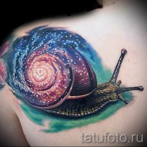 Фото тату ракушка для статьи про значение ракушки в татуировке - tatufoto.ru - 64