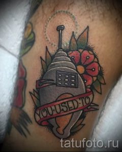 Фото тату ракушка для статьи про значение ракушки в татуировке - tatufoto.ru - 76