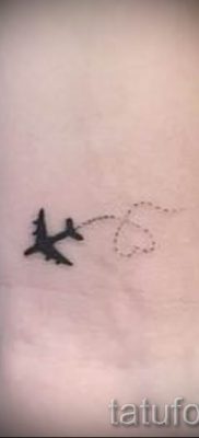 Фото тату самолет для статьи про значение татуировки с самолет — tatufoto.ru — 3