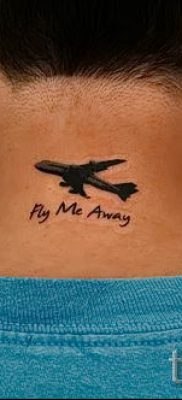 Фото тату самолет для статьи про значение татуировки с самолет — tatufoto.ru — 23