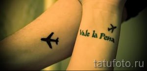 Фото тату самолет для статьи про значение татуировки с самолет - tatufoto.ru - 66