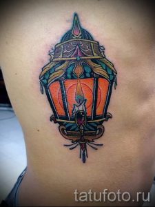 Фото тату свеча для статьи про значение татуировки со свечей - tatufoto.ru - 21