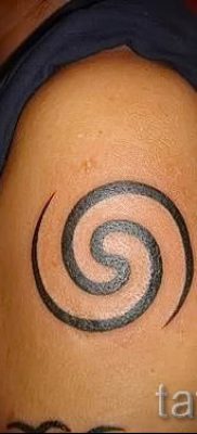 Фото тату спираль для статьи про значение татуировки с этим рисунком — tatufoto.ru — 4