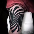 Фото тату спираль для статьи про значение татуировки с этим рисунком - tatufoto.ru - 12