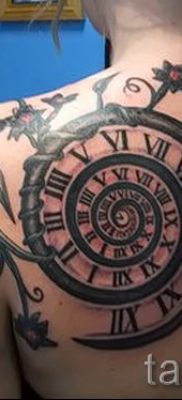Фото тату спираль для статьи про значение татуировки с этим рисунком — tatufoto.ru — 15