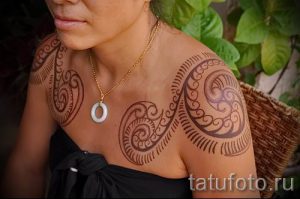 Фото тату спираль для статьи про значение татуировки с этим рисунком - tatufoto.ru - 32