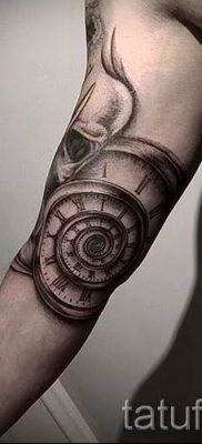 Фото тату спираль для статьи про значение татуировки с этим рисунком — tatufoto.ru — 33