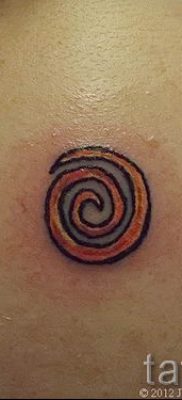 Фото тату спираль для статьи про значение татуировки с этим рисунком — tatufoto.ru — 47