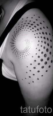 Фото тату спираль для статьи про значение татуировки с этим рисунком — tatufoto.ru — 56