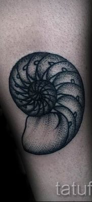 Фото тату спираль для статьи про значение татуировки с этим рисунком — tatufoto.ru — 62