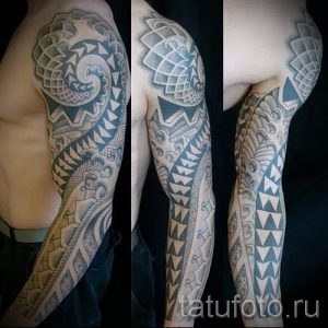 Фото тату спираль для статьи про значение татуировки с этим рисунком - tatufoto.ru - 67