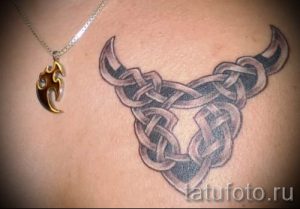 Фото тату телец для статьи про значение татуировки с рисунком телец - tatufoto.ru - 3
