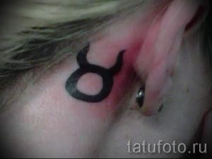 Фото тату телец для статьи про значение татуировки с рисунком телец - tatufoto.ru - 17